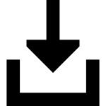 Arrow Down To Bracket SVG Icon